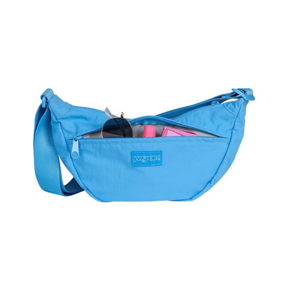 Jansport Bright Blue Crescent Fanny Crossbody Bag